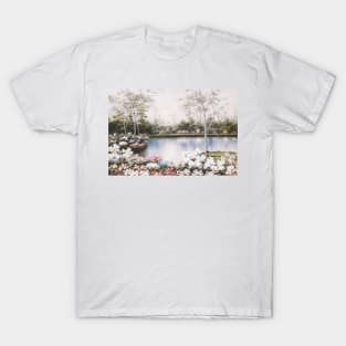 WHITE BIRCHES by DIANE ROMANELLO T-Shirt